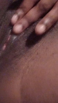 Close up Rubbing Spreading My Pink Black Pussy