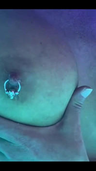 Masturbate and Nipples Play in Sunbathing Area Studio
