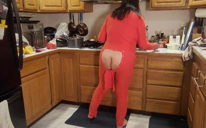 Zilah Luz: Ich trage meine Longjohns mit einer Arschklappe, während ich in...
