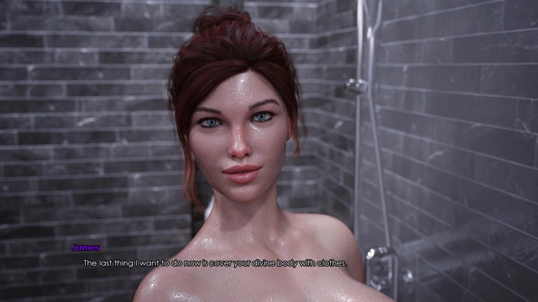 3D Cartoon Porn: Lust Academy 70 - Samantha ve James buharlı bir duş anını paylaşıyor