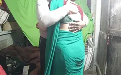 Indian Village Chachi Enjoying Anal Sex with His Stepbrother at the His Husband Is Not in the Home, Hindi Audio