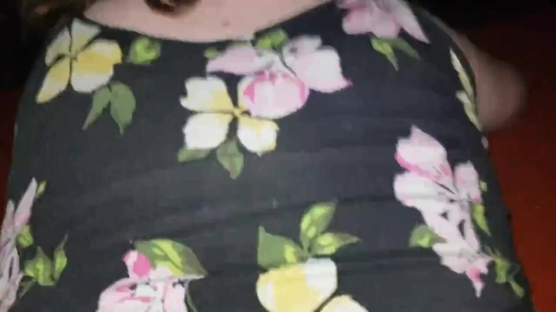 Real homemade BBW BBC porn: Смокче великий чорний член на відкритому повітрі, стукає мою дупу