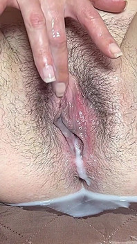 18 Year Old Teen Overflowing with Cum Multiple After Sex