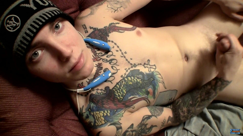 Straight naked thugs: An Unexpected Cock Stroke with Blinx