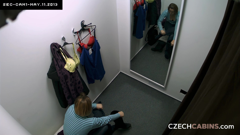 Czech Cabins: Czech Cabins 16: Brunette Slut Strips Naked - Exclusive Footage Shows It...
