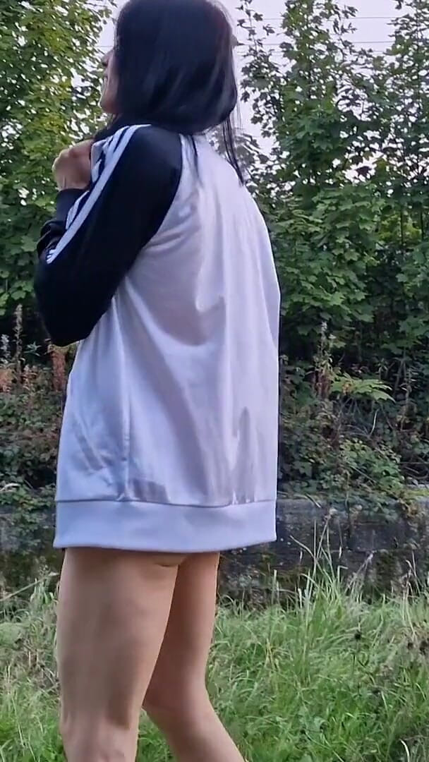 Risky Outdoor Nudity, Gaping Showing Cervix and Pissing (Nicky Brill) Risky Outdoor Nudity, Gaping Showing Cervix and Pissing (Nicky Brill)