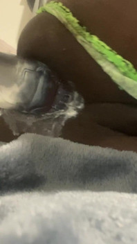 Practicing My Nine Inch Dildo for the First Bigger Dick Than Mine Part 4