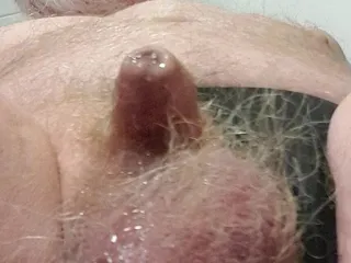 Tiny Dick Peeing and Cumming
