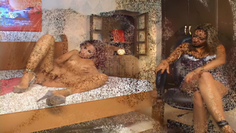 The Lesbians Megastore: Lesbian Duo menjilat antara satu sama lain bersih