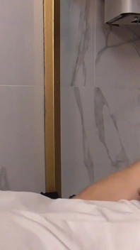 Secretary Foot Jerking - Wet Milking Nylon Feet of Smoking Blonde Office Girl!