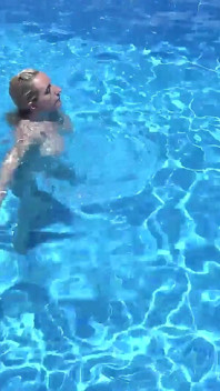 Auntjudys - 41yo Big Tit MILF Keira Gets Naughty by the Pool