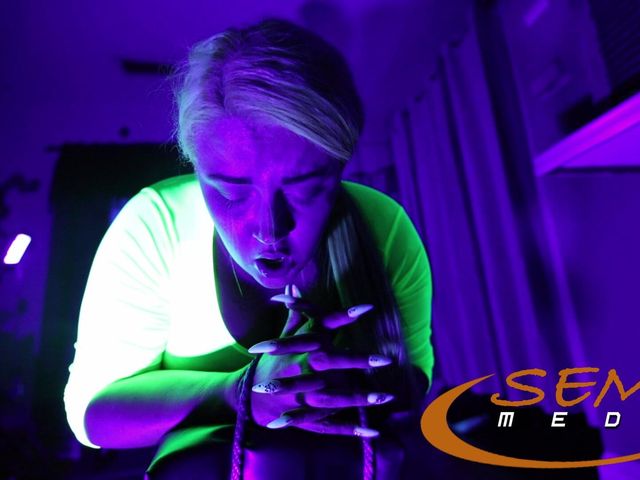 Semaj Media Natalia Sucks & Fucks Under a Blacklight!! (Semaj Media)