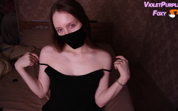 VioletPurpleFoxy: Plná - domácí orgasmus třesoucí se bradavky od drobné brunetky