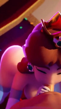 Princess Daisy Sucks Your Dick - POV