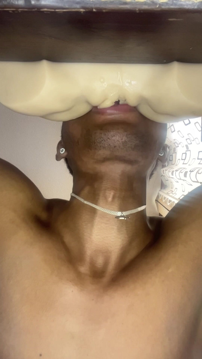 Black-2001: Quero transar com você como fodo meu fleshlight com meu...