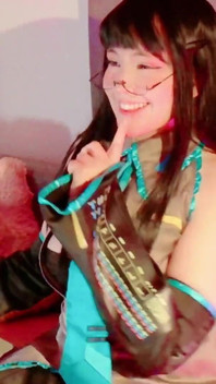 Cosplay De Puti Miku Sfw
