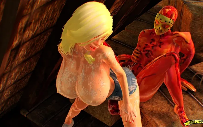 Games looper sex: The Barn on the Crystal Lake (3d Animation Porn) Monster Cock 4K