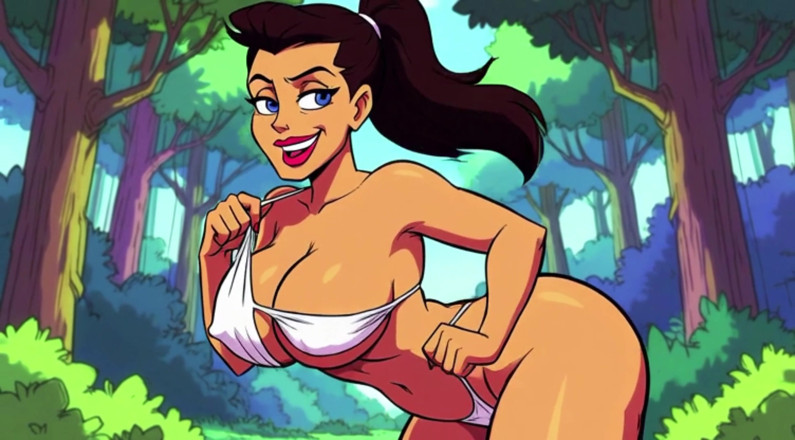 AI Porn: Venkovní škádlení Ai Babes