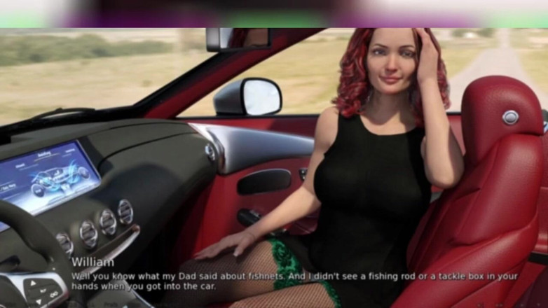 3DXXXTEEN2 Cartoon: Pris entre une pipe et un footjob. Dessin animé porno...