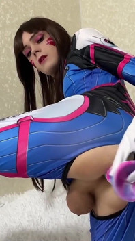 Dva Z Overwatch masturbacja analna