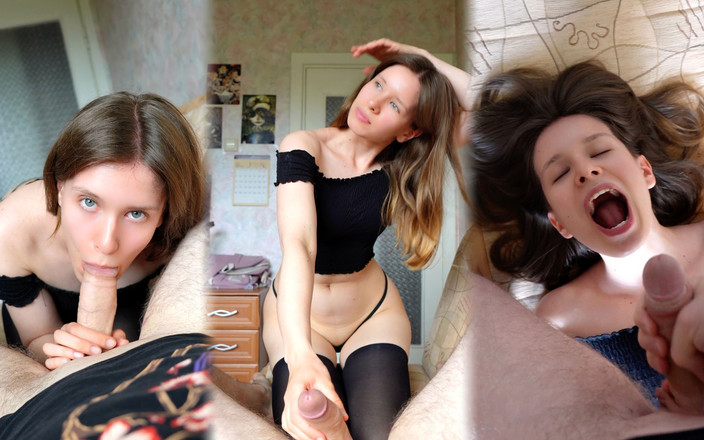 Dvabitch: Kouření a rimjob pro šťasťáka - strkání mého jazyka do jeho zadku