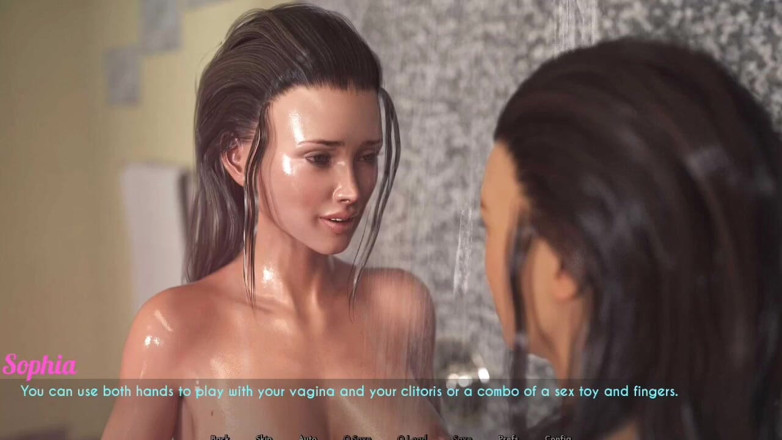 Johannes Gaming: Awam # 39 Sophia y Ellie en ducha masturbándose