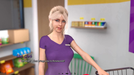 Dirty GamesXxX: garmi ki garmi: aadmi kiraane ki dukaan par seksi klark...