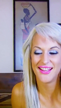 Horny skinny milf miss Stacey gets fucked by stranger at casting