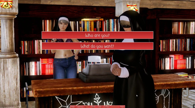 Cumming Gaming: Unlimited Christmas [xmas hentai porn play] ep.15 stepsister Sophia the nun...