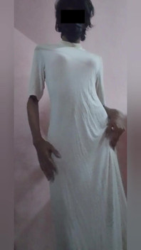 Beautiful Sri Lankan Sissy Dancing and Show Her Panty