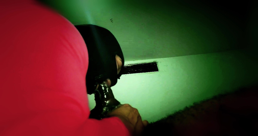 Cum-lobian dickdrainers: Спермоприемник, черная маска хуя