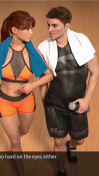 Viskningar av Desire 7 Sarah och Alex gick till gymmet med Jessica