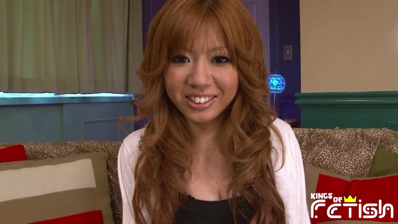 Pure Japanese adult video ( JAV): Japanese babe with long nails gets cum on her pretty...
