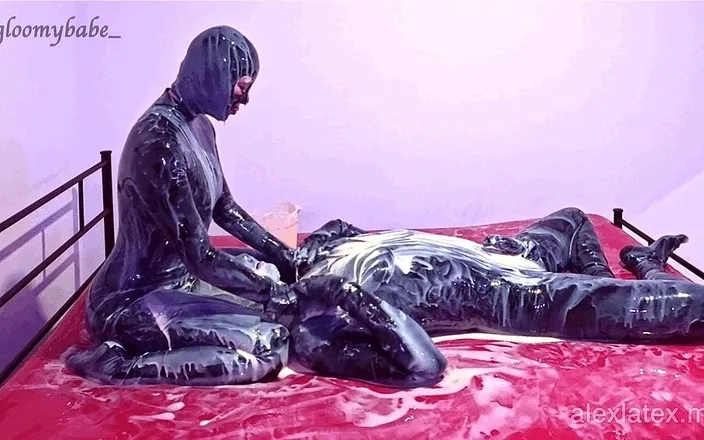 Alex Latex: Jeu de latex collant, complet - Alex Latex