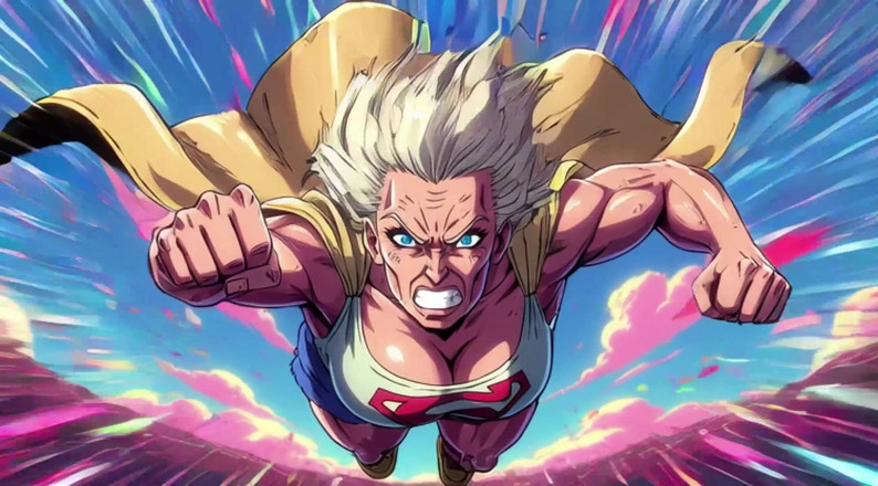 AI Porn: Ai sexy superhéroes acción clips