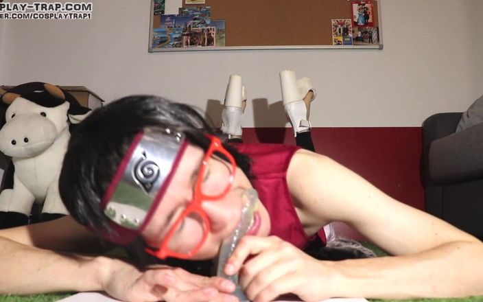 RosalinaxGirl: I piedi e il culo di sarada giocano travestito cosplay...