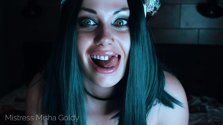 Goddess Misha Goldy: You are nobody, you're just a source of my income