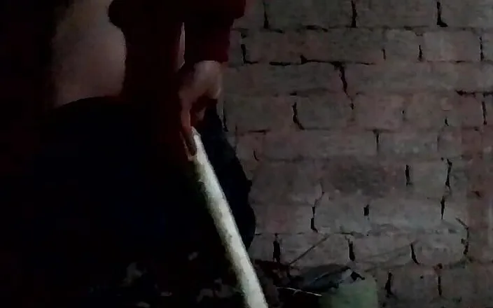 Gangbang straight: Self Outdoor House