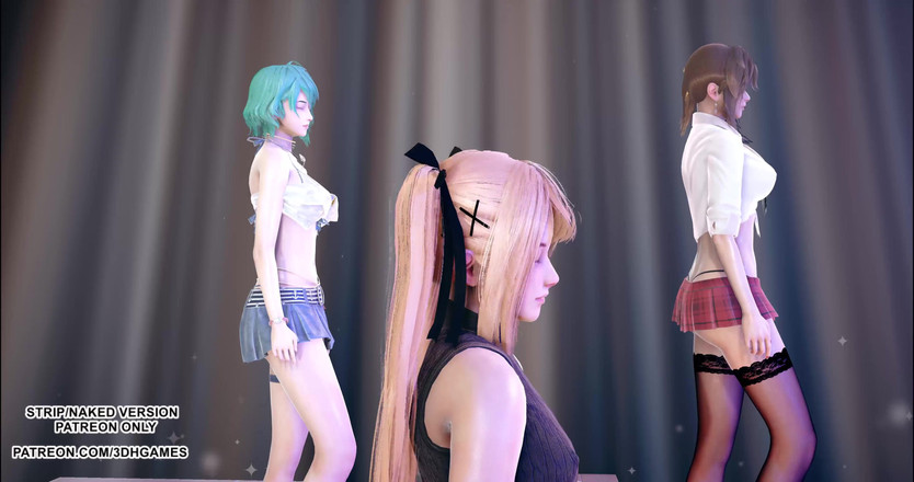 3D-Hentai Games: [mmd] Завойовник доа Марі Роуз Місакі, гарячий танець тамакі 4k 60 кадрів в секунду