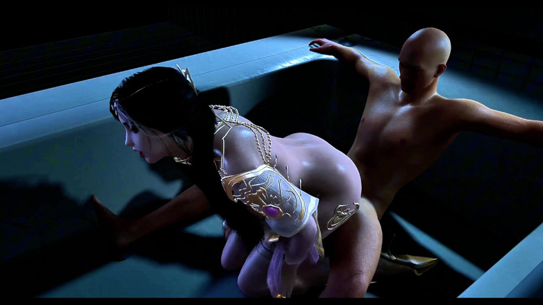 X Hentai: Красива фантастична дівчина з повним тілом - 3d анімаційний хентай