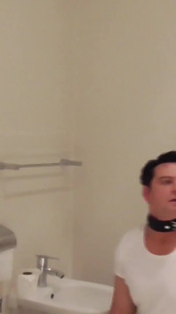 Princess Ass Cleaning After Toilet