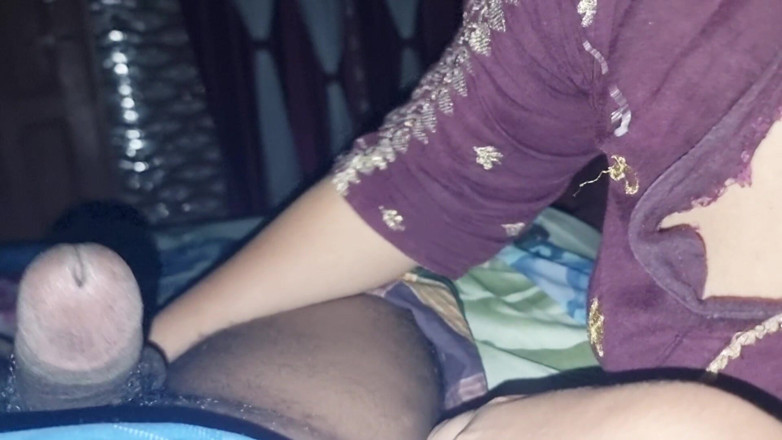 bdboygirl69: She Playing My Dick in Midnight with Her Boobs