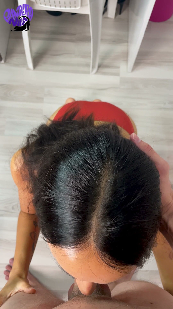 Pantera Nika: Morena Cachonda Pequeña Chupa Mi Polla Y Me Corro En...