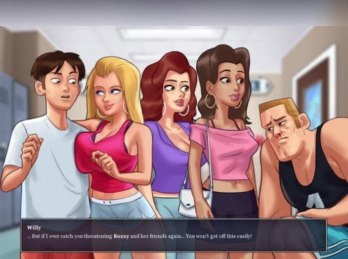3DXXXTEEN2 Cartoon: Roxxy is your dirty little bitch. 3D porn cartoon sex