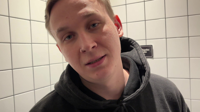 Arg boys: Risky Sex in the Toilet Ended up with Rough Anal...