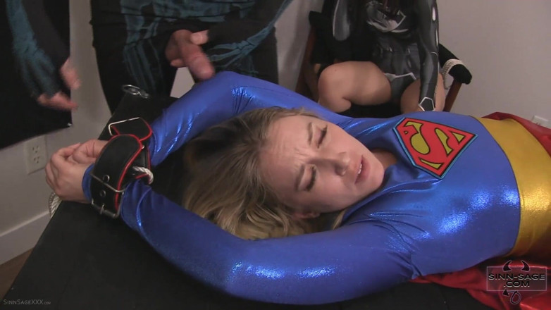 Sinn Sage: Supergirl's Super Pussy Featuring Sinn Sage, Riley Reyes