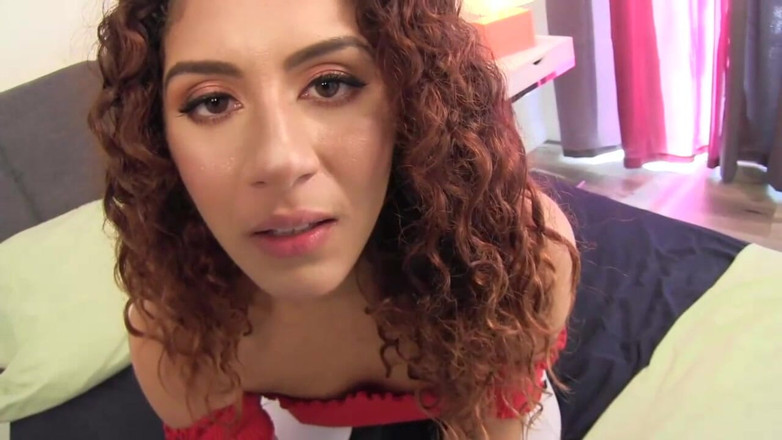Taboo Handjobs - Liberated Eye: His teen stepdaughter makes him cum