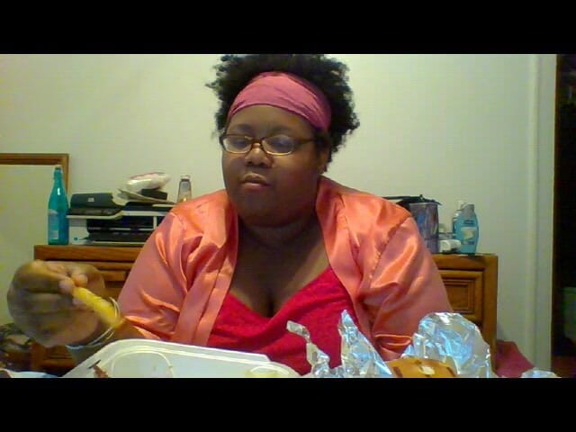 Sweety Racine: Cheeseburger Chompin' Chick