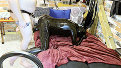 Slave Gigi: Getting Destroyed by a Huge Strap-on