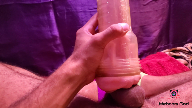 Arthur Eden aka Webcam God: Fleshlight, ep.2 - creampie (4K)